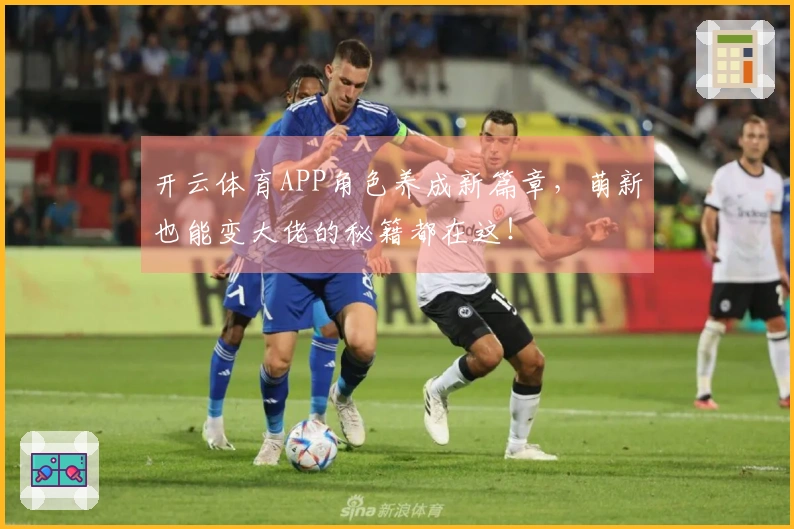 开云体育APP角色养成新篇章，萌新也能变大佬的秘籍都在这！